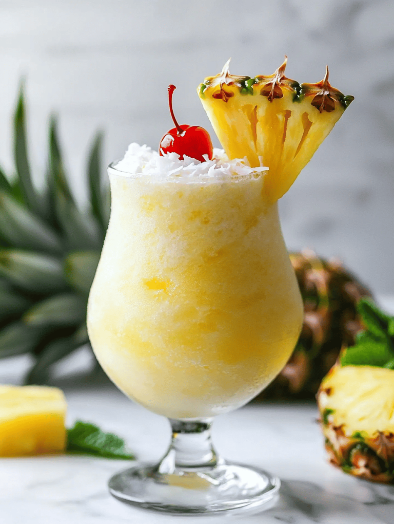 Chill Unusual: The Secret Sauce of Pineapple Coconut Slushies