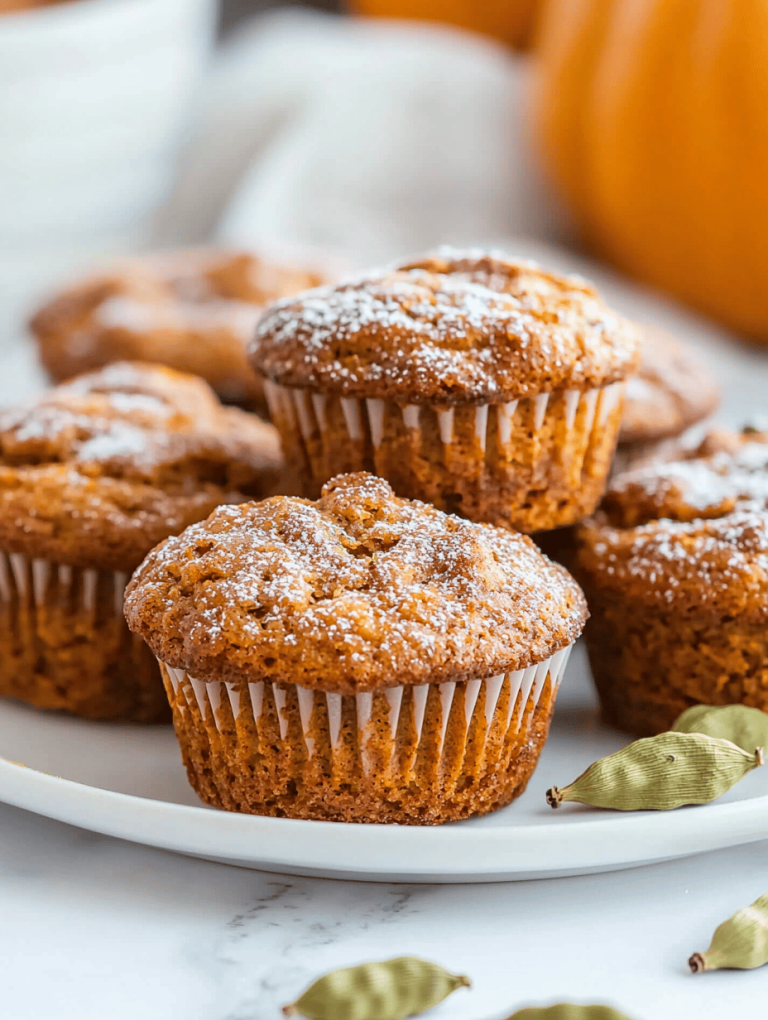 Pumpkin Muffins with a Secret Spice Twist