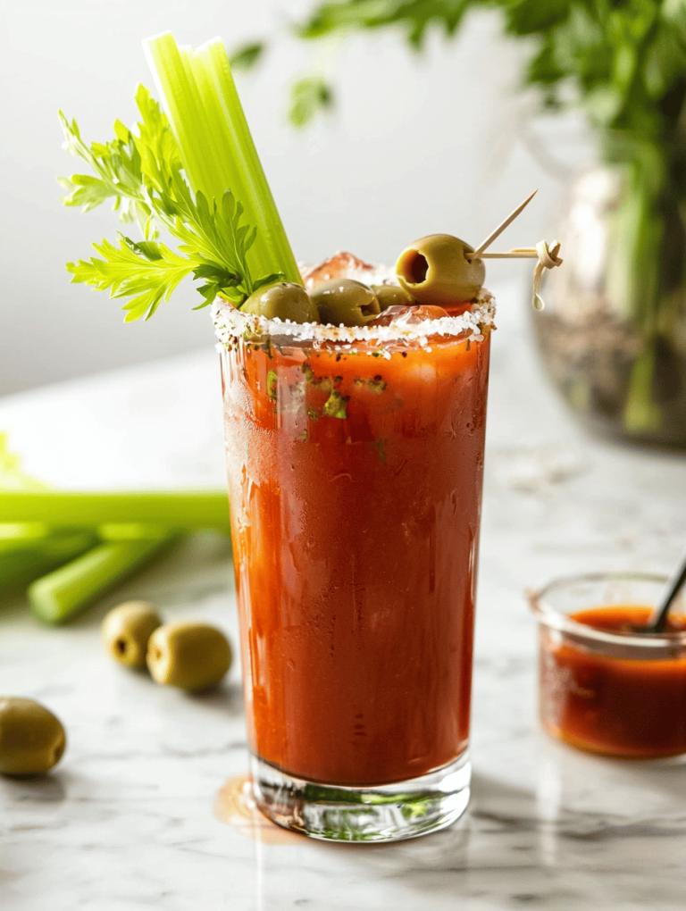 The Haunted Mix: Spooky Blood-Red Bloody Mary for Halloween