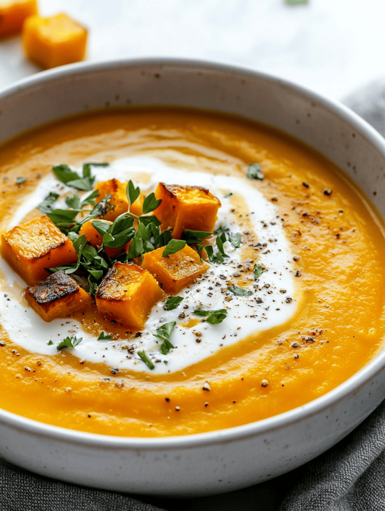 Autumn’s Hidden Gem: The Art of Roasting for the Perfect Butternut Squash Soup