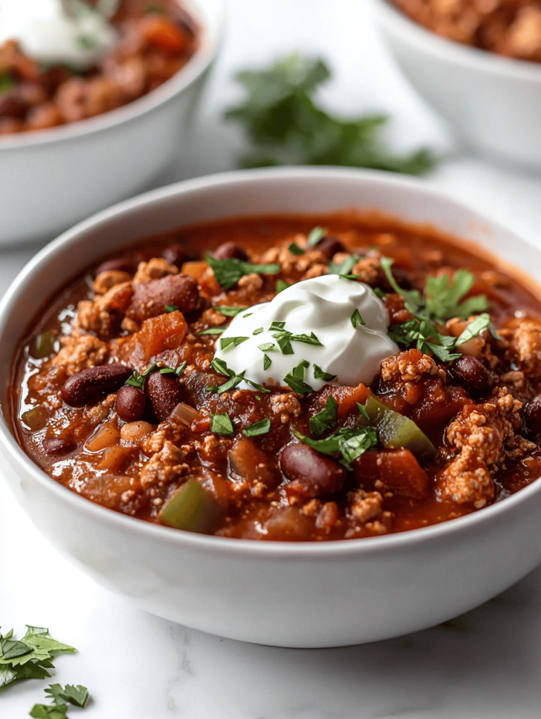 Unconventional Comfort: Spicy Turkey Chili That Breaks the Mold