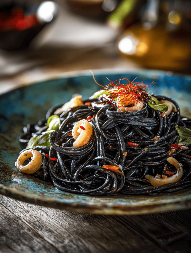 Black Pasta with Squid Ink: A Deep Dive into the Ocean’s Palette
