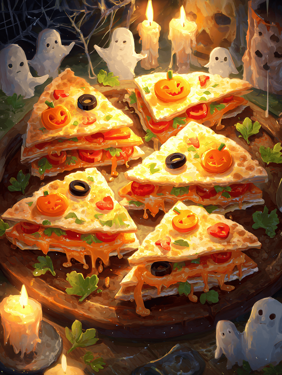 Halloween Quesadillas: A Spooky Twist on Comfort Food
