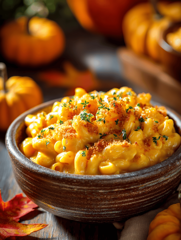 Pumpkin Mac and Cheese: A Cozy Fall Twist with a Hidden Secret
