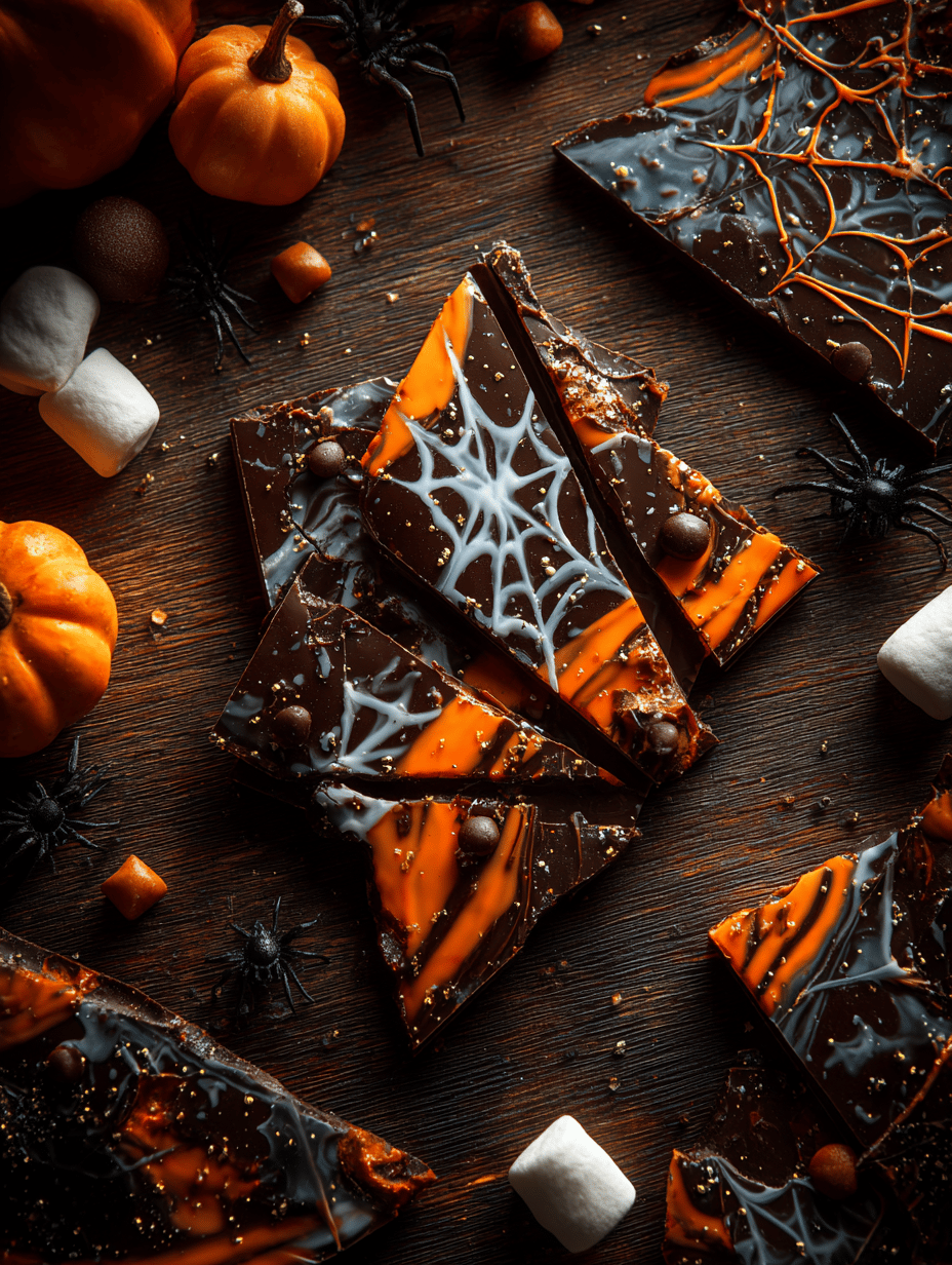 Spooky Sophistication: A Halloween Bark That Turns Trick Into Treat