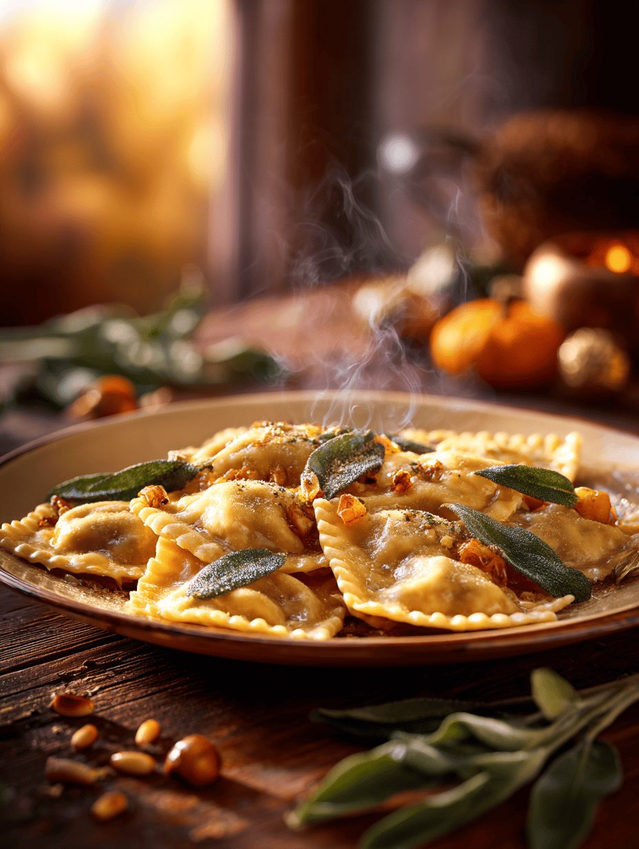 Roasted Pumpkin Ravioli: A Cozy Fall Twist You Didn’t See Coming