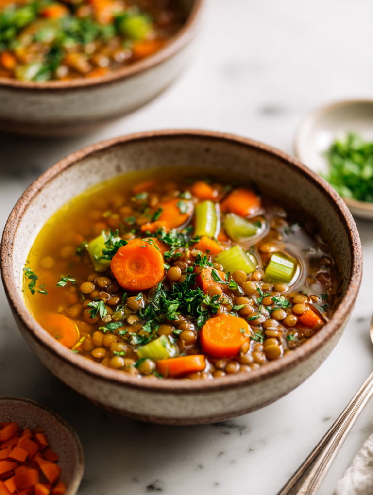 Lentil Vegetable Soup Recipe