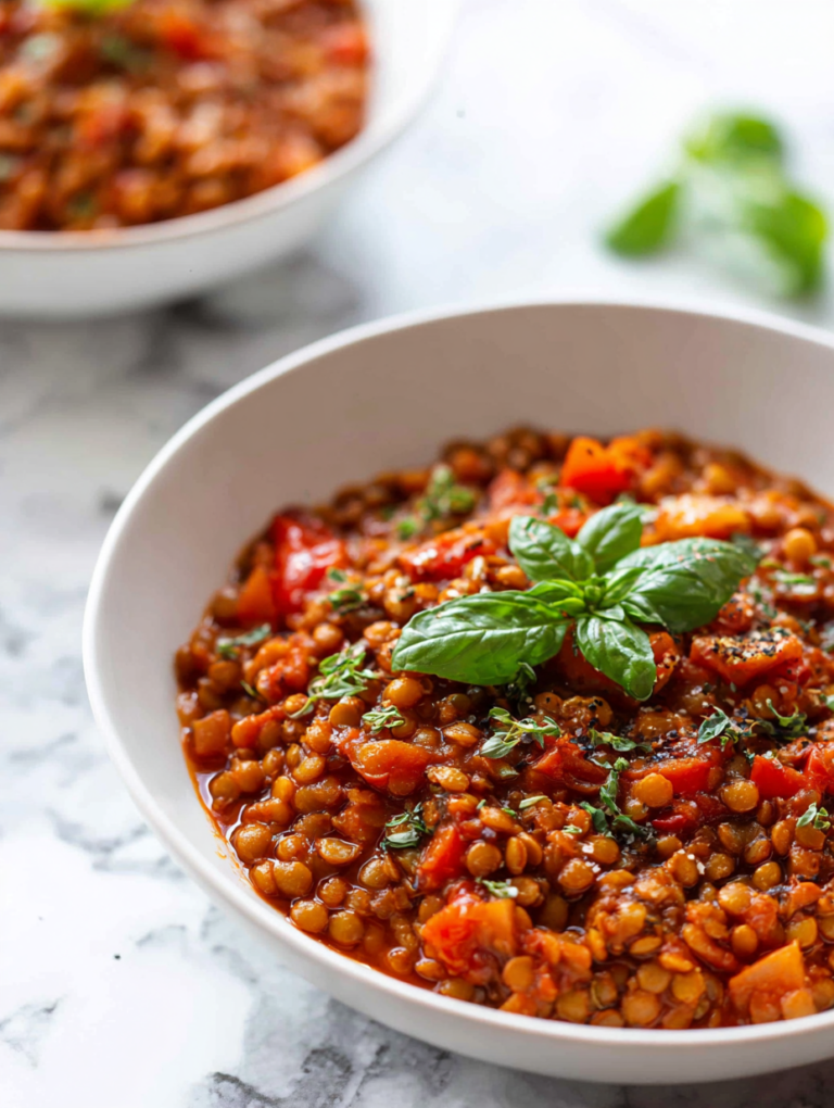 Lentil Bolognese Recipe