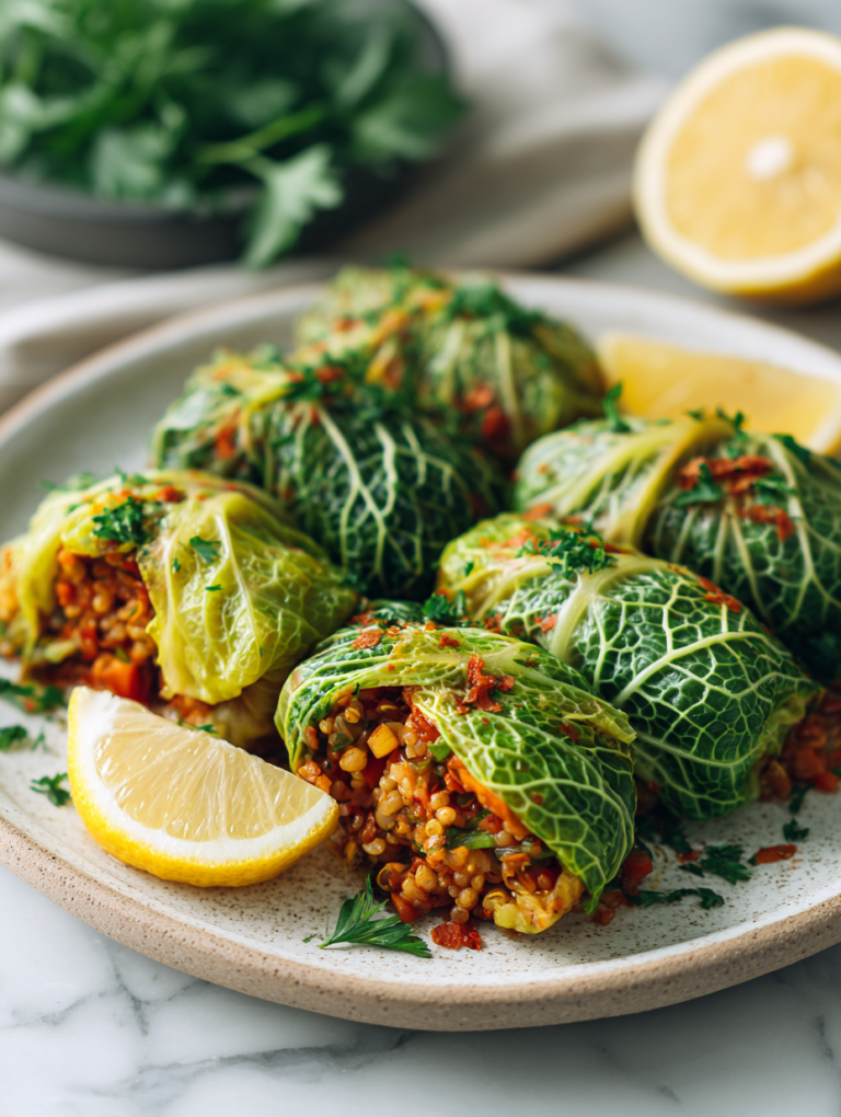 Vegan Cabbage Rolls Recipe
